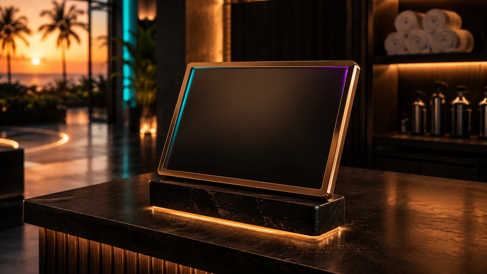 URJ check-in tablet